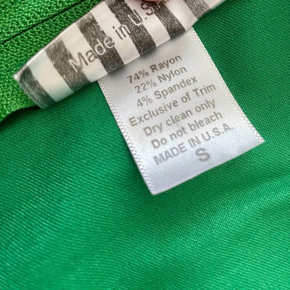 Pinup Couture Green Erin Wiggle Dress Size S - Picture 7 of 11